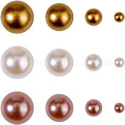 1 Schachtel halbrunde Cabochons aus Kunstharz und ABS-Perlen&nbsp;DIY-CP0012-96B