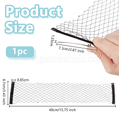 Винтажные сетчатые вуали из полиэстера со стразами для женщин&nbsp;AJEW-WH0348-705