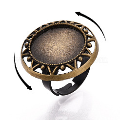 Основание-кольцо из сплава и железа с вращающимся подносом&nbsp;MAK-T012-12AB