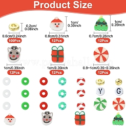 Рождественские наборы для самостоятельной работы из полимерной глины&nbsp;DIY-YW0017-62