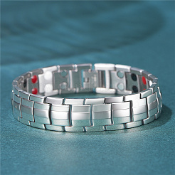 Uhrenarmbänder mit Panther-Kette aus Edelstahl&nbsp;JB672A