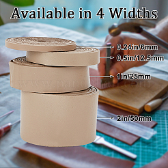 2 m flaches Lederband&nbsp;LC-WH0007-07A-04
