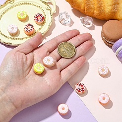 10 шт. эмалевые бусины ручной работы в технике лэмпворк&nbsp;LAMP-YW0001-30