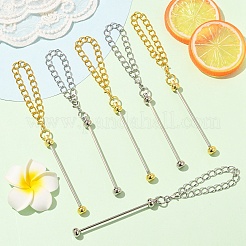 10 шт. подвески-цепочки для ручек чашек из железа&nbsp;HJEW-YW00131-01
