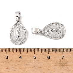 Pendenti in ottone e zirconi trasparenti&nbsp;KK-G558-10P