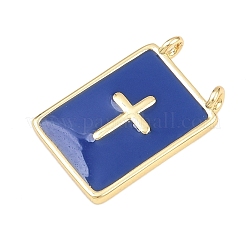 Латунь эмаль подвески&nbsp;KK-L251-01G-B