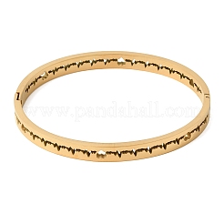 Шарнирные браслеты из нержавеющей стали 304&nbsp;BJEW-D408-24G