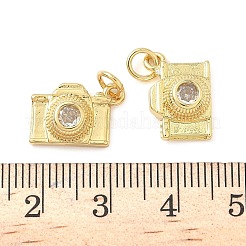 Pendenti in ottone con zirconi cubici&nbsp;KK-Z120-58A-G