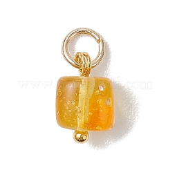 Натуральные квадратные подвески из янтаря&nbsp;PALLOY-JF04834