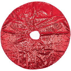 Jupe de sapin de noël en polyester&nbsp;DIY-WH20032-86B