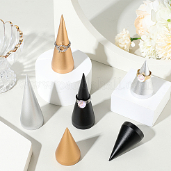 2 шт. 2-х стилевые подставки для колец из сплава&nbsp;RDIS-BBC0001-01P