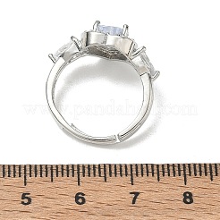 Anelli in ottone e zirconi cubici&nbsp;CU-CBA7E55-15P