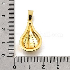 Латунные микро проложить кубического циркония подвески&nbsp;KK-Z104-09G