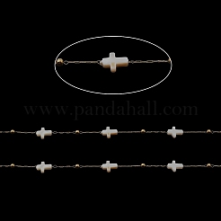 Перекрестные цепи из натуральной оболочки&nbsp;CHS-G028-05B-G