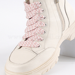 6 шт. 3-х цветные полиэстеровые шнурки с волнистым узором&nbsp;FIND-LP0008-83