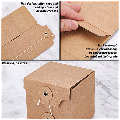 Scatola di carta&nbsp;CON-WH0076-04
