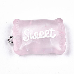 Прозрачные смоляные подвески&nbsp;X-RESI-S356-54A-05