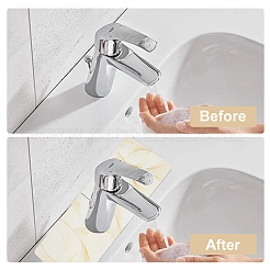 Gummi- und Kieselalgenschlamm-Wasserhahn-Waschbeckenmatte&nbsp;AJEW-WH0314-383