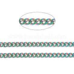 Catene a maglie cubane in acciaio inossidabile 304 con placcatura sotto vuoto in PVD&nbsp;CHS-K016-03A-MC