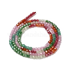 Brins de perles en zircone cubique de couleur dégradée&nbsp;ZIRC-F144-02A