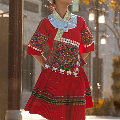 Богемная вышивка цветочная полиэстеровая лента&nbsp;OCOR-FG0001-56A