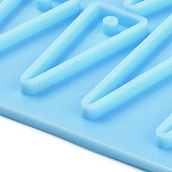 Голографический кулон треугольной формы своими руками&nbsp;DIY-K063-01