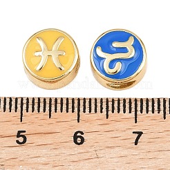 12 шт. Латунные бусины&nbsp;ENAM-I046-02G