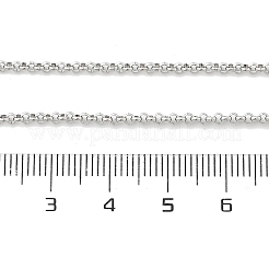 Устойчивые к потускнению модные унисекс ожерелья из нержавеющей стали 304 с крестообразными цепочками&nbsp;NJEW-L043A-09P