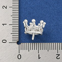 Ciondoli a perline in zirconi cubici di micro pavè di ottone&nbsp;KKB-L215-040S