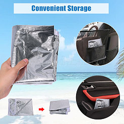 Чехол для стула из алюминиевой фольги&nbsp;AJEW-WH0270-389