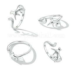 Кольца-манжеты в форме кошки 925 из стерлингового серебра&nbsp;FS-WG85062-01