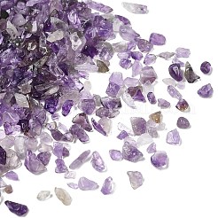 Природный аметист бисер чип&nbsp;X-G-L453-06