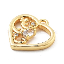 Латунные микро проложить кубического циркония подвески&nbsp;LS-KK-H511-01G-04