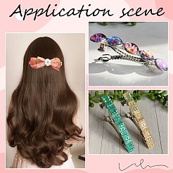 18 шт. железная фурнитура для заколки для волос&nbsp;IFIN-SC0001-67