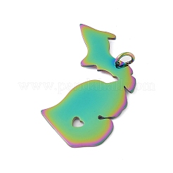 Ионное покрытие (ip) подвески из нержавеющей стали 304&nbsp;STAS-T038-84M