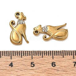 Ciondoli in strass in acciaio inossidabile 304&nbsp;RB-CBAD60D-04G