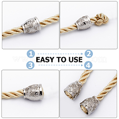 20 шт. двухцветный литой наконечник шнура&nbsp;FIND-GF0005-61