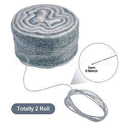 Сегментированная окрашенная пряжа для вязания&nbsp;DIY-TAC0033-03A