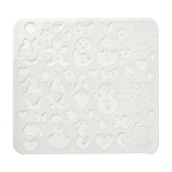 Рождественские темы силиконовые Молды для подвесок своими руками&nbsp;LS-SIMO-L002-02B