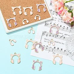 15 Stück 3 Arten Legierung Emaille Anhänger&nbsp;FIND-YW0012-83