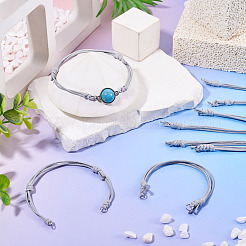 20шт регулируемый корейский вощеный полиэстеровый шнур для изготовления браслета&nbsp;BJEW-TAC0051-04