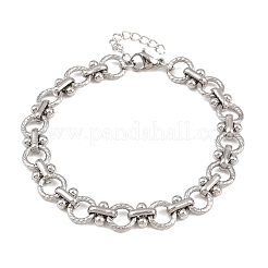 Gliederkettenarmbänder aus 304 Edelstahl für Damen&nbsp;BJEW-H207-01D-P