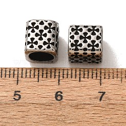 Perles européennes en acier inoxydable 304&nbsp;SA-CBA9DCB-34AS