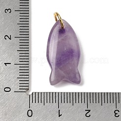 Подвески из натурального аметиста &nbsp;G-A297-01G-11