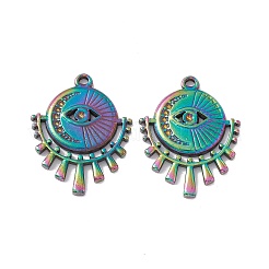 Ионное покрытие (ip) 304 нержавеющая сталь подвеска со стразами&nbsp;STAS-G278-09M