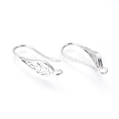 Латунные крючки для сережек&nbsp;KK-G374-11