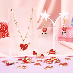 Подвески из эмали и сплава&nbsp;PALLOY-TA0002-02