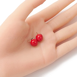 2шт латунные эмалированные подвески&nbsp;KK-YW0001-93