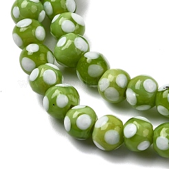 Бусины лэмпворк &nbsp;LAMP-D002-6mm-01B