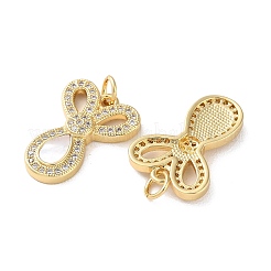 Colgante micropavé cubic zirconia de latón&nbsp;KK-B083-39C-G